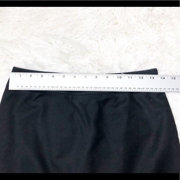Halogen Black Straight Pencil Skirt Size 2 - Picture 4 of 8